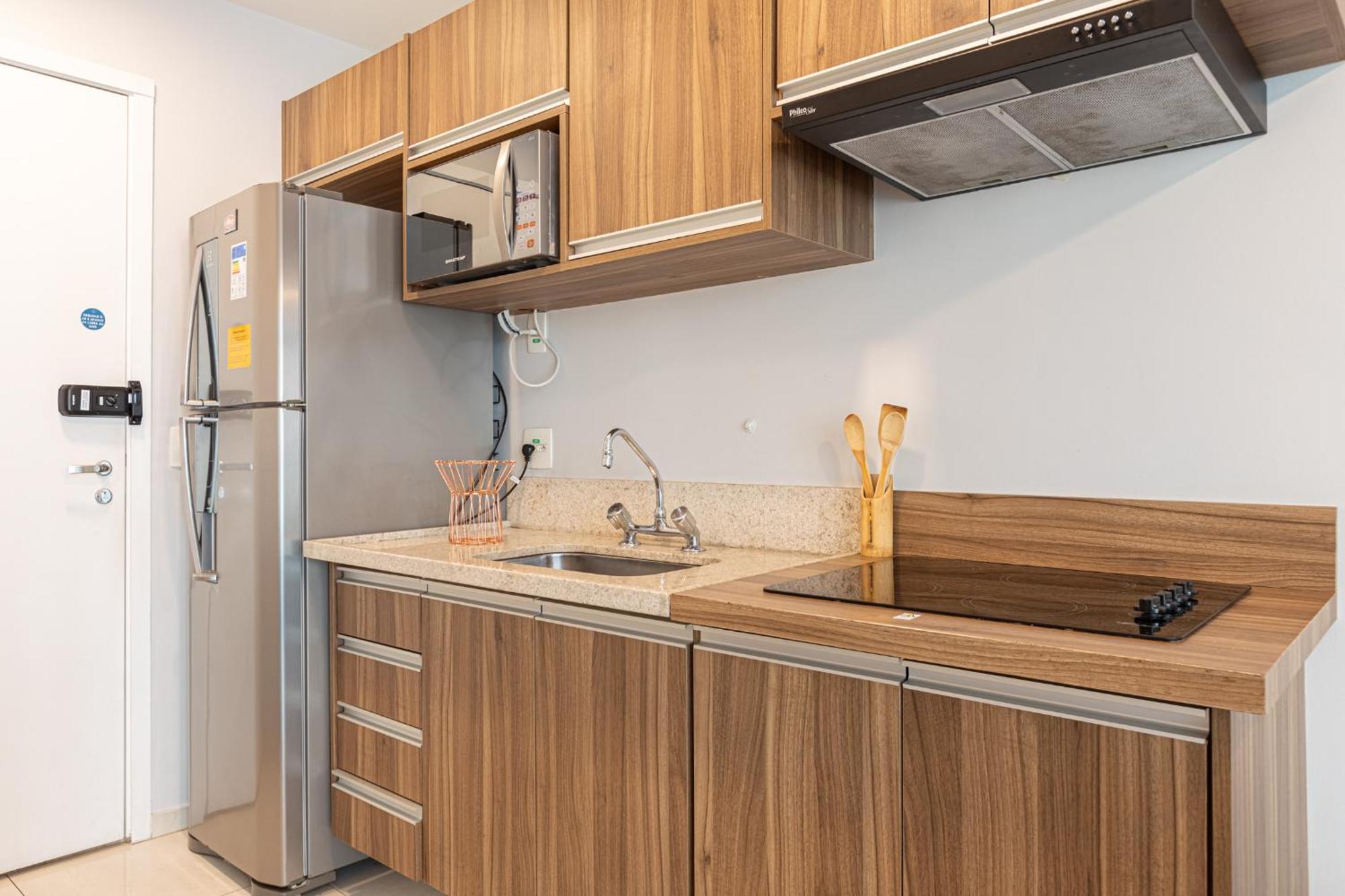 Easy Star - Praticidade E Conforto No Coracao Do Brooklin - Ak02h Apartamento *