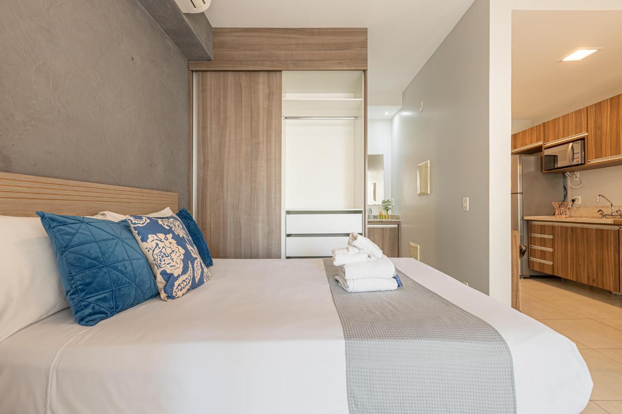 Apartamento Easy Star - Praticidade E Conforto No Coracao Do Brooklin - Ak02h