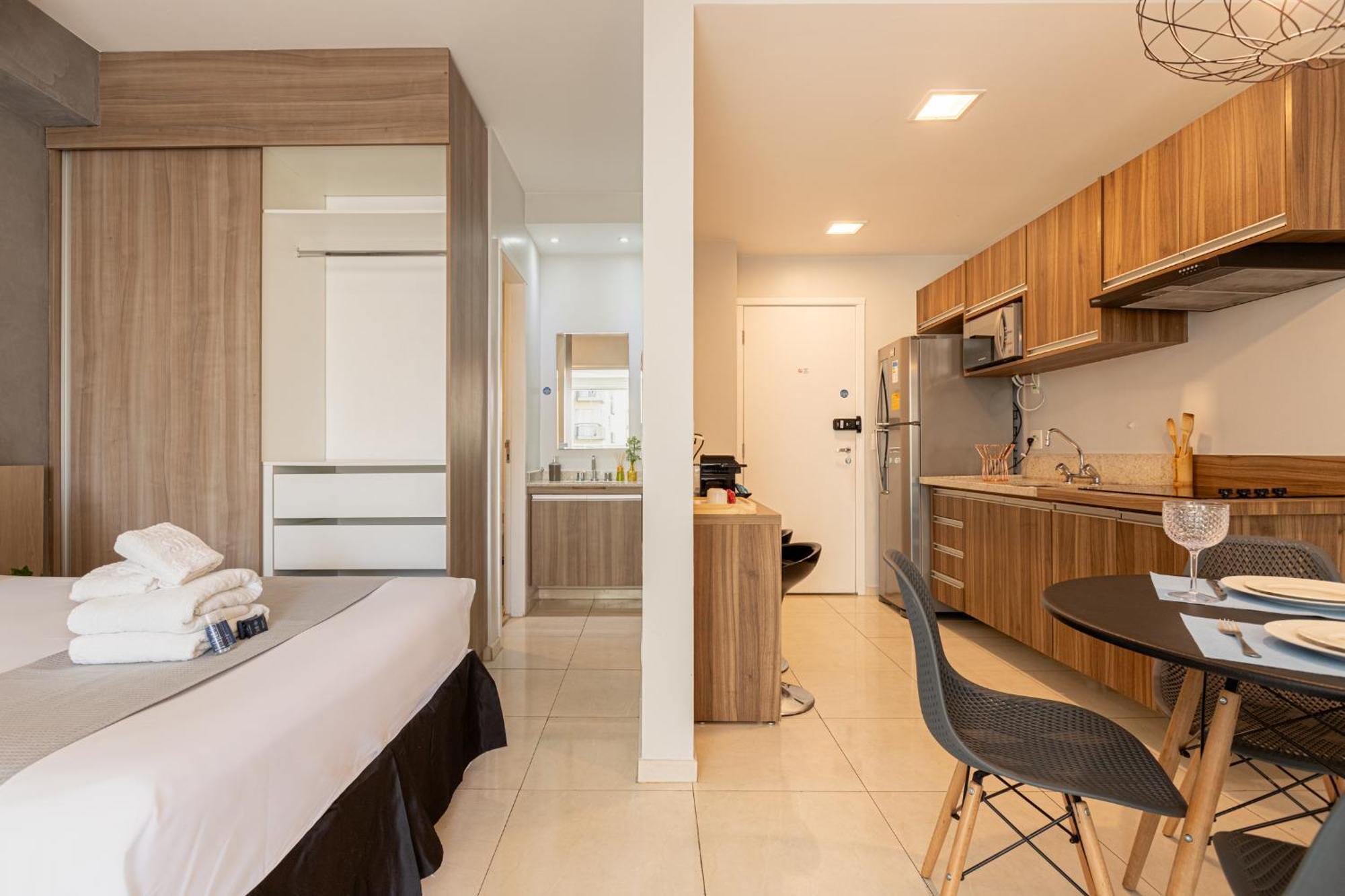Easy Star - Praticidade E Conforto No Coracao Do Brooklin - Ak02h Apartamento *