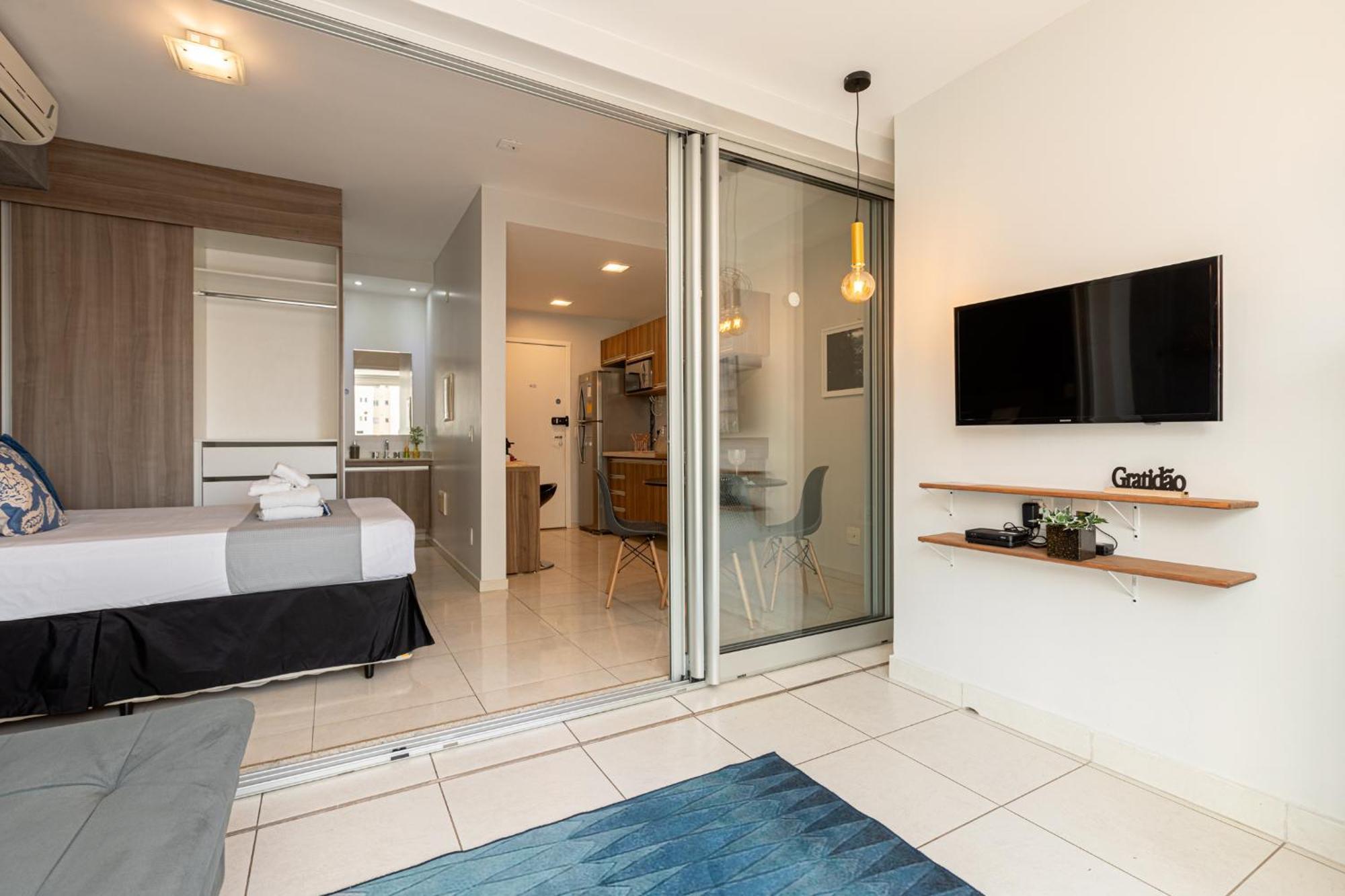 Easy Star - Praticidade E Conforto No Coracao Do Brooklin - Ak02h Apartamento São Paulo