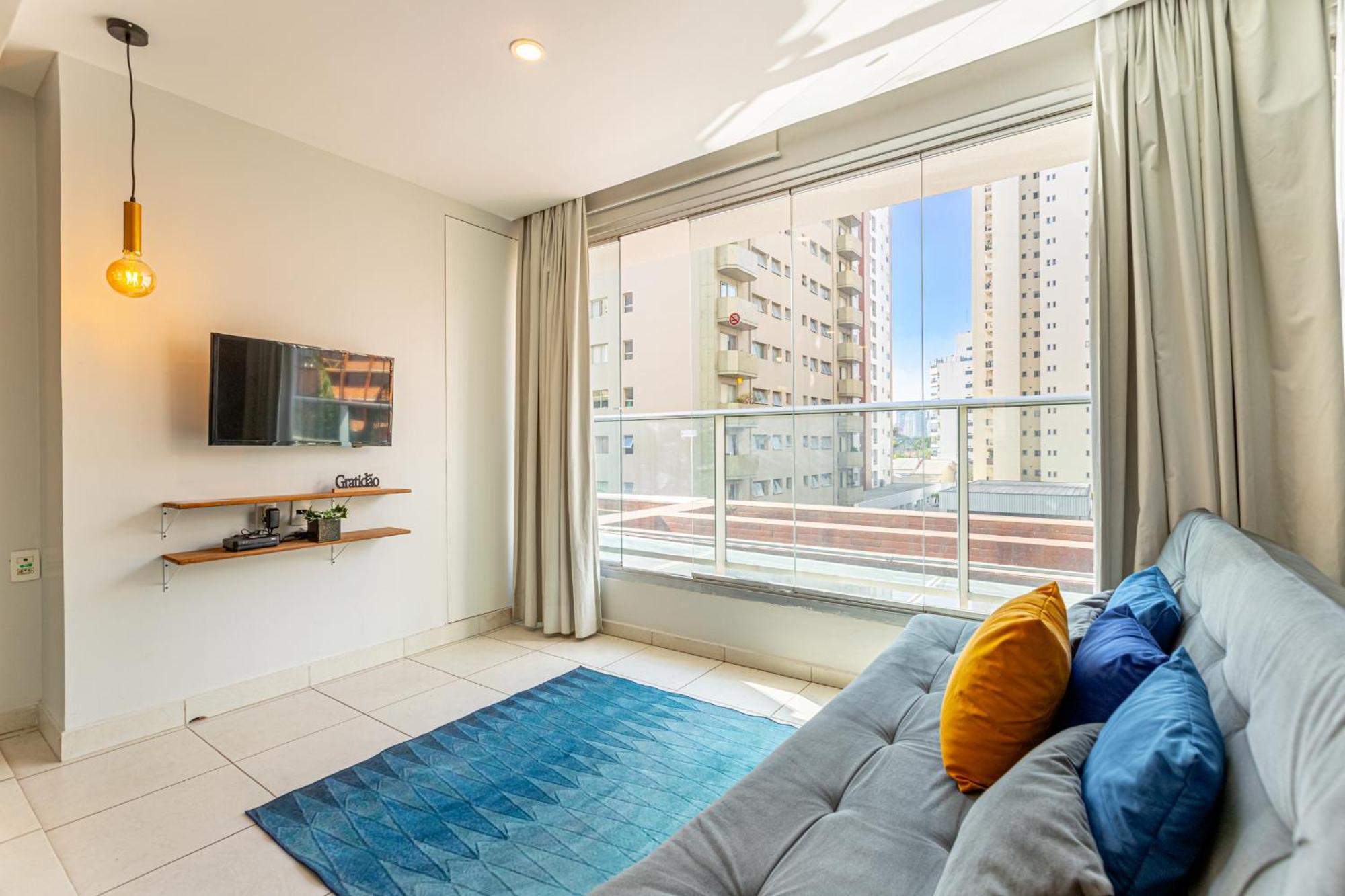 Easy Star - Praticidade E Conforto No Coracao Do Brooklin - Ak02h Apartamento *